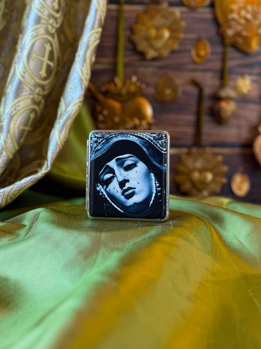 Our Lady of Sorrows Cigarette Case