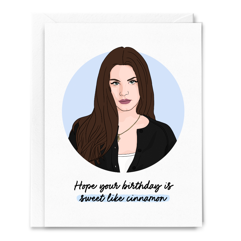Sweet Like Cinnamon Birthday Card