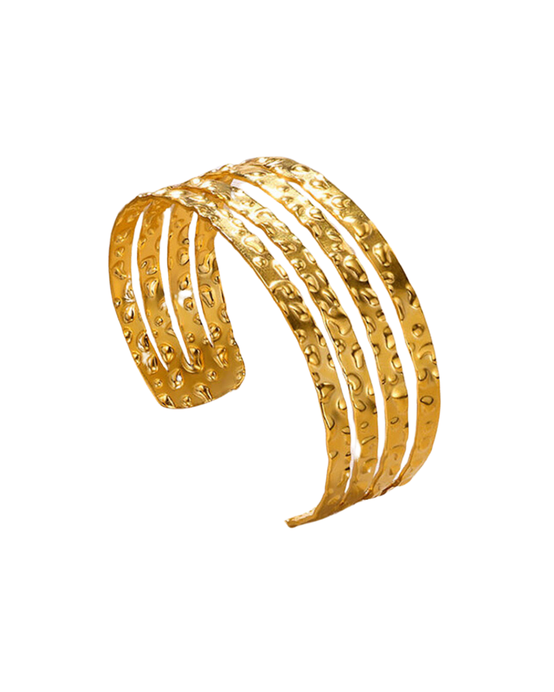 Gold-Plated Stainless Steel Festival Bangle