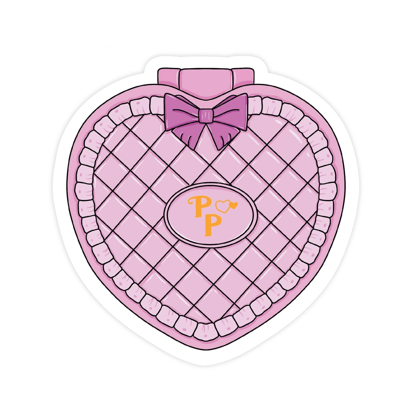 90's Polly Pocket House Sticker