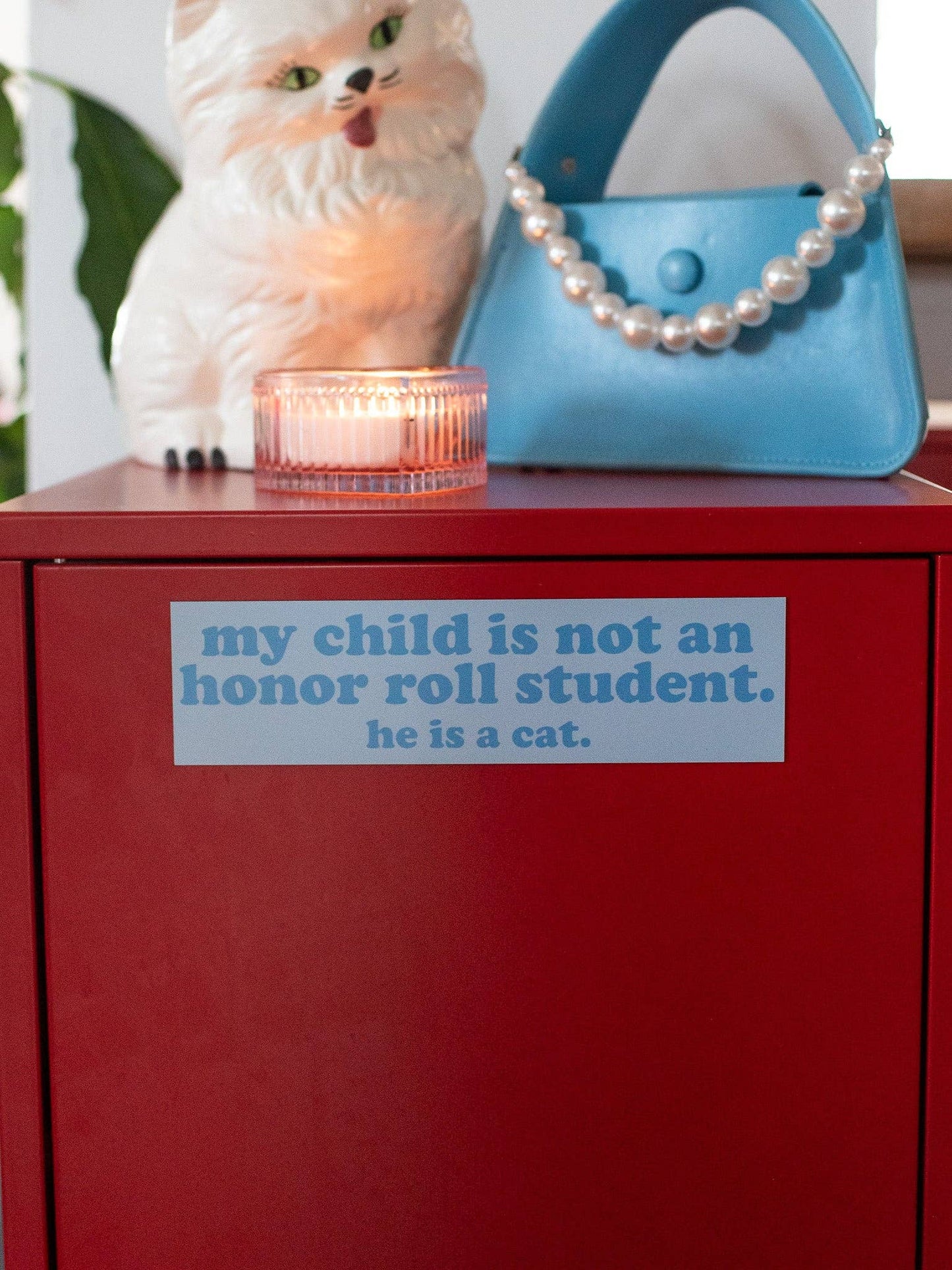 Honor Roll Cat Bumper Magnet