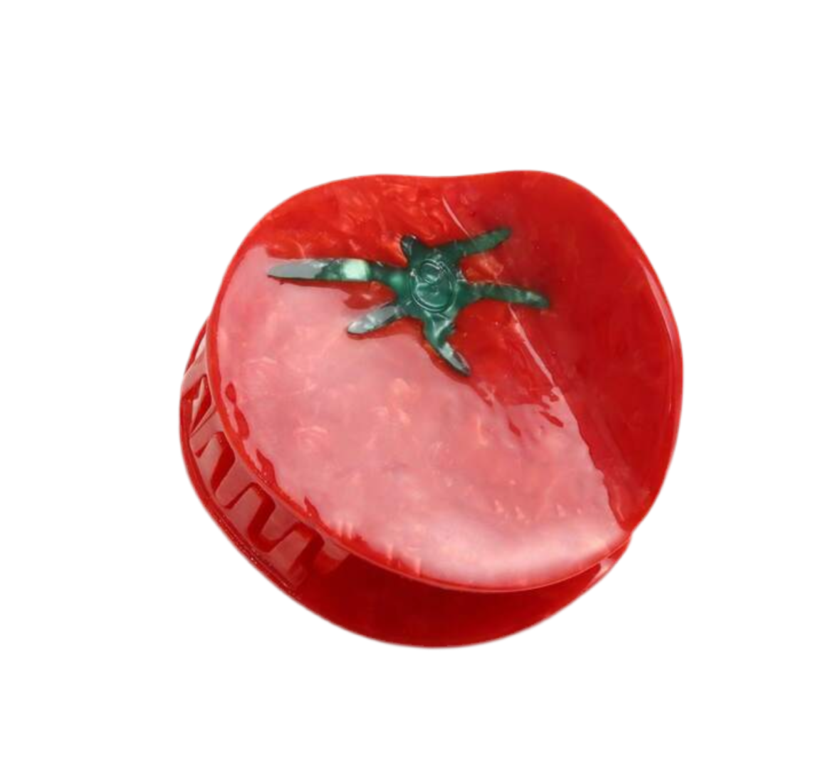Tomato Trio Acrylic Claw Clip