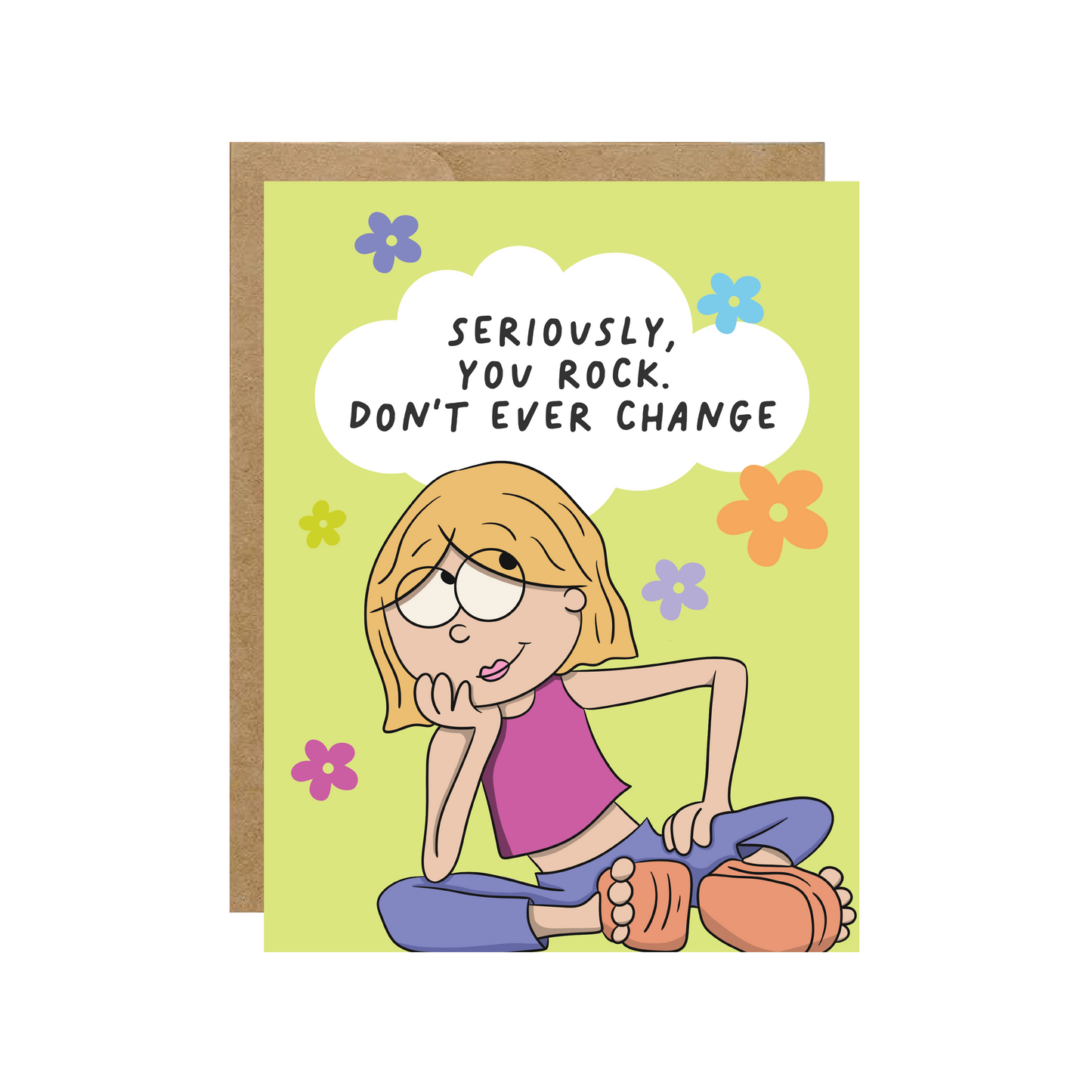 Lizzie McGuire “Seriously, You Rock” Birthday Card