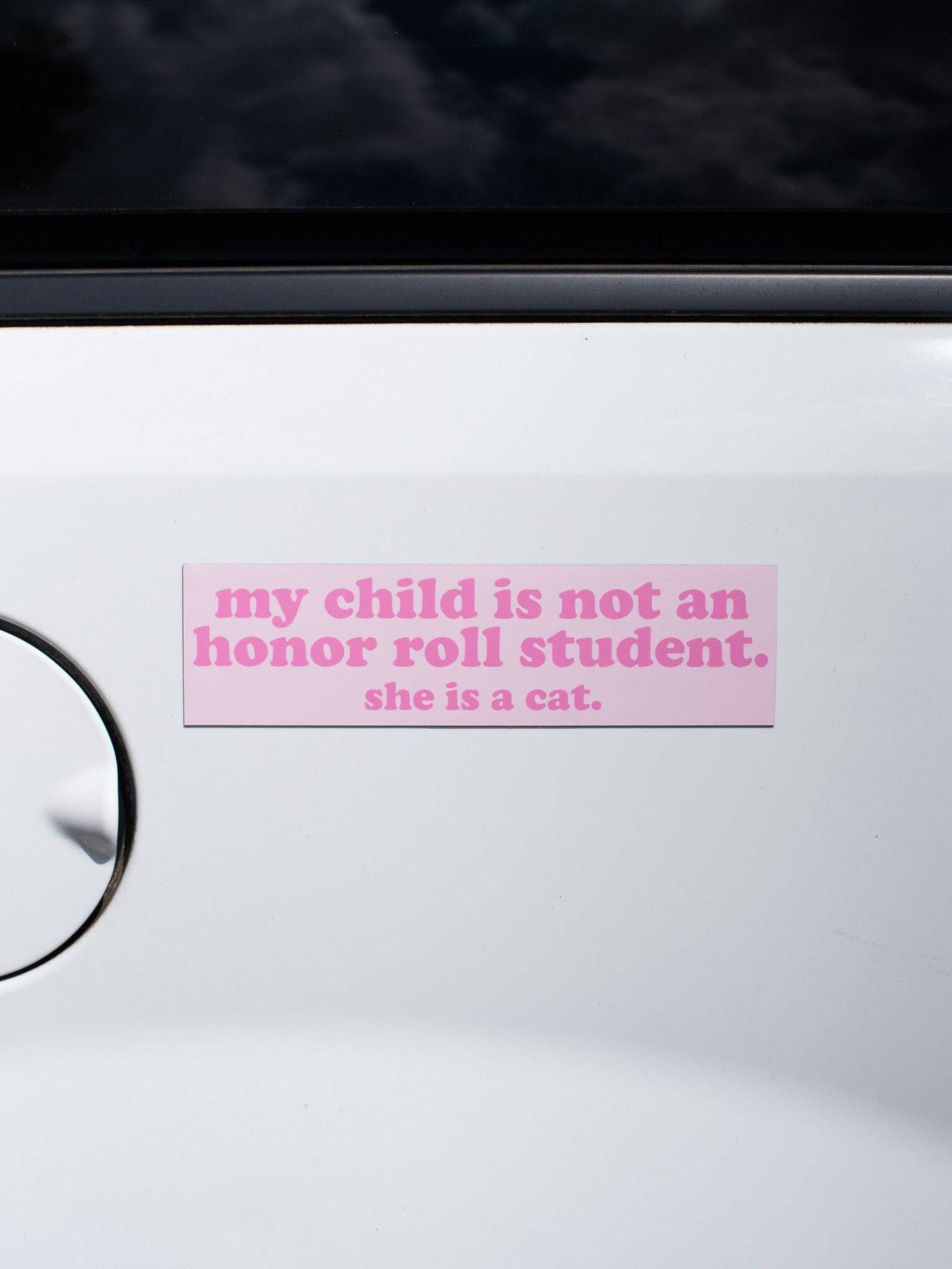 Honor Roll Cat Bumper Magnet
