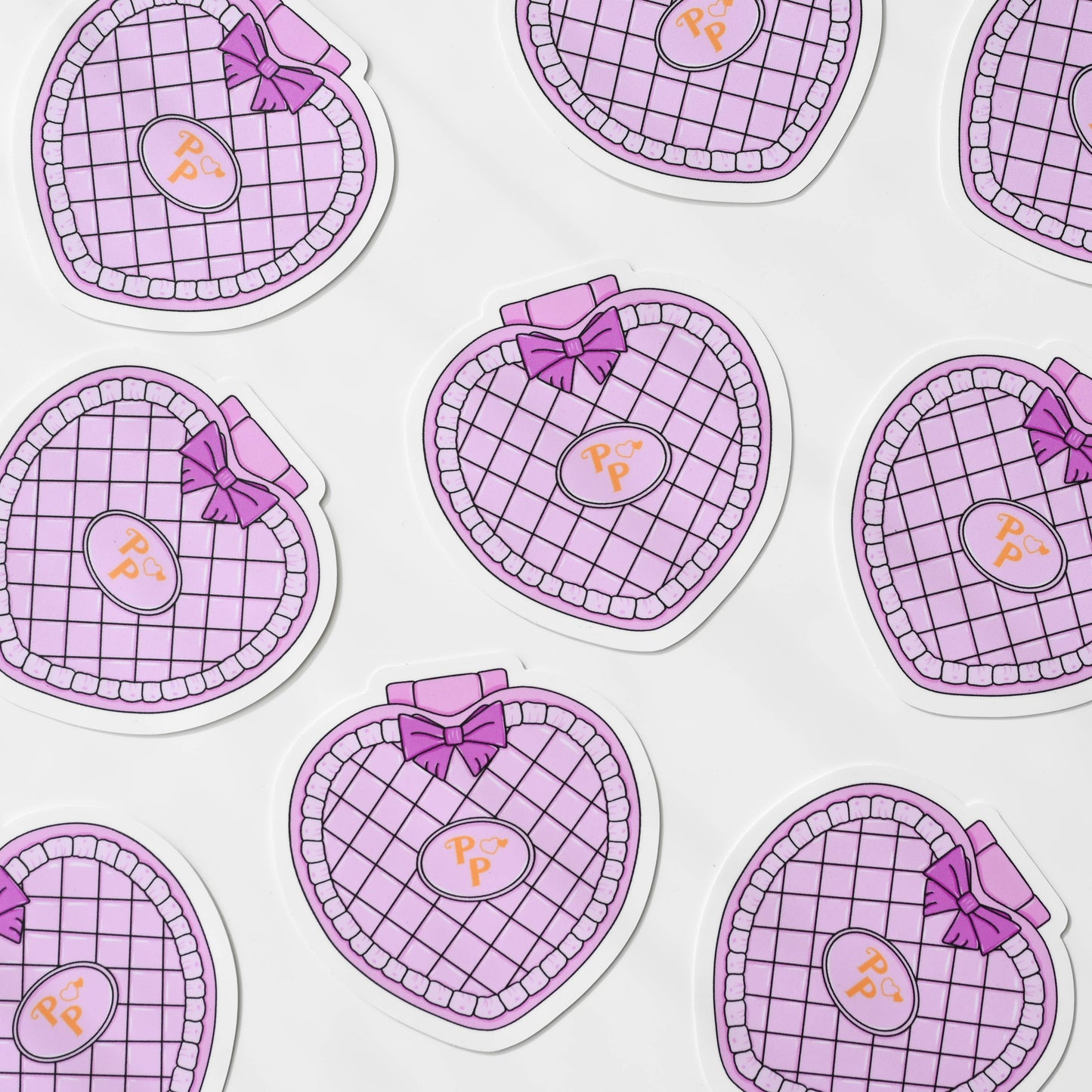 90's Polly Pocket House Sticker