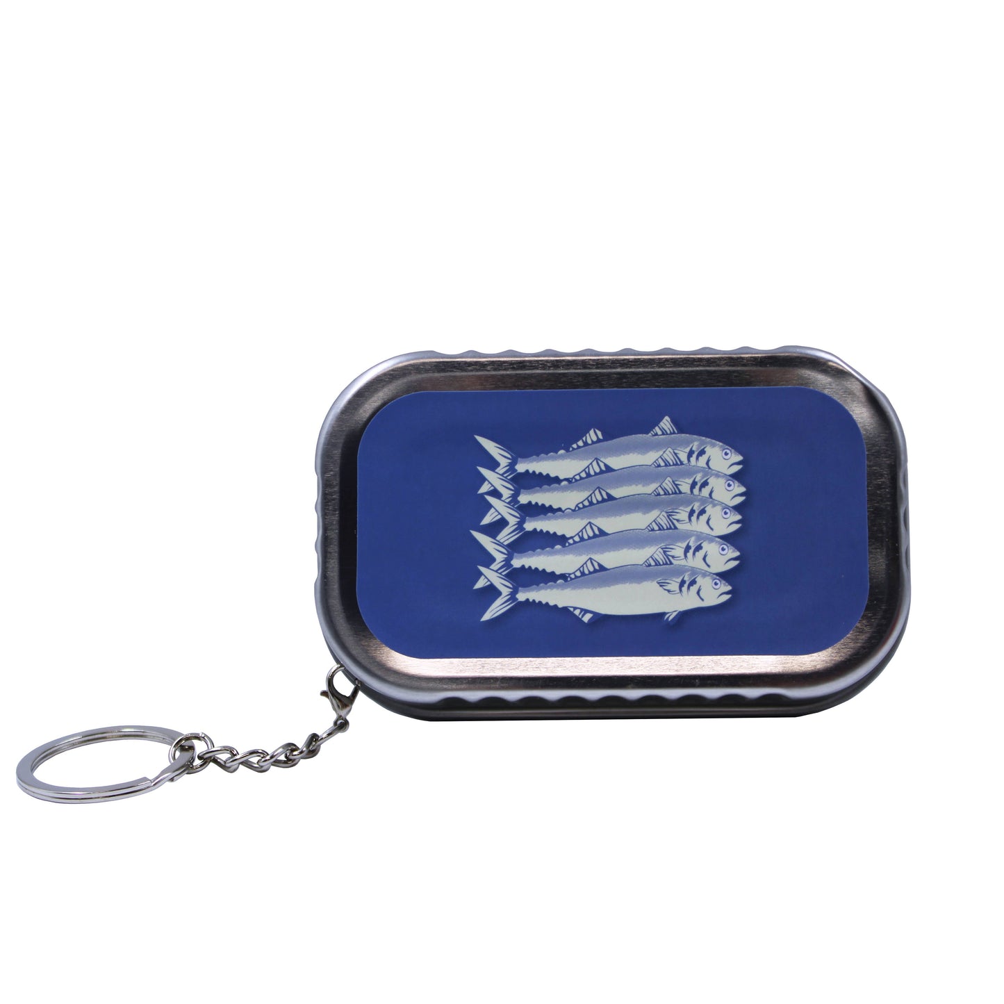 Sardine Tin Bag Charm