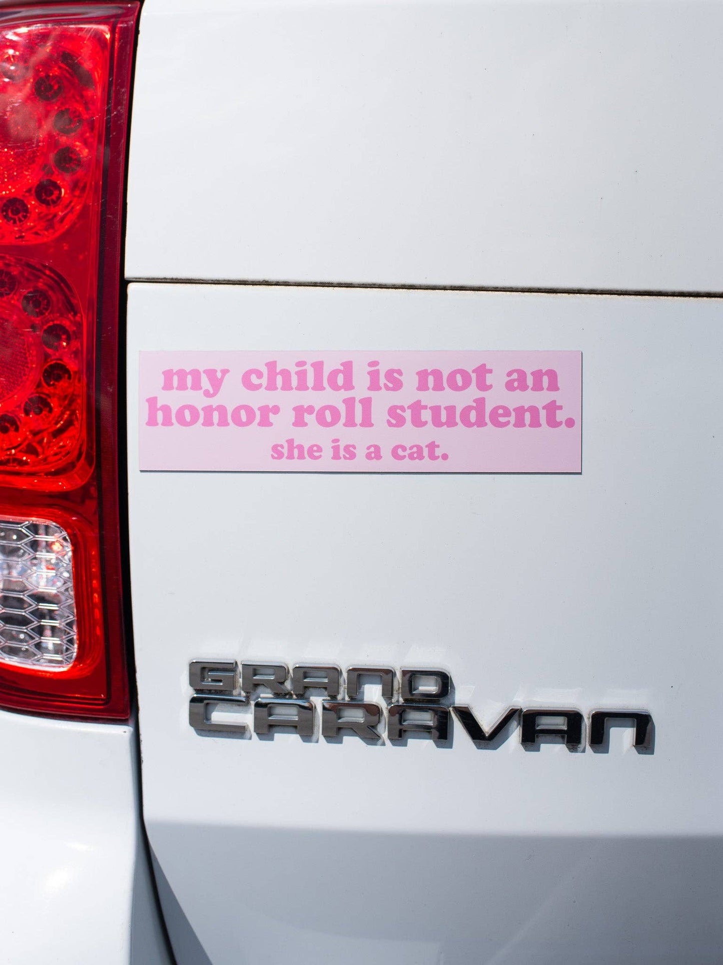 Honor Roll Cat Bumper Magnet