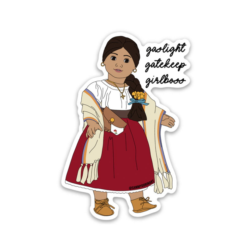 Josefina "3 GGGs" American Girl Doll Sticker