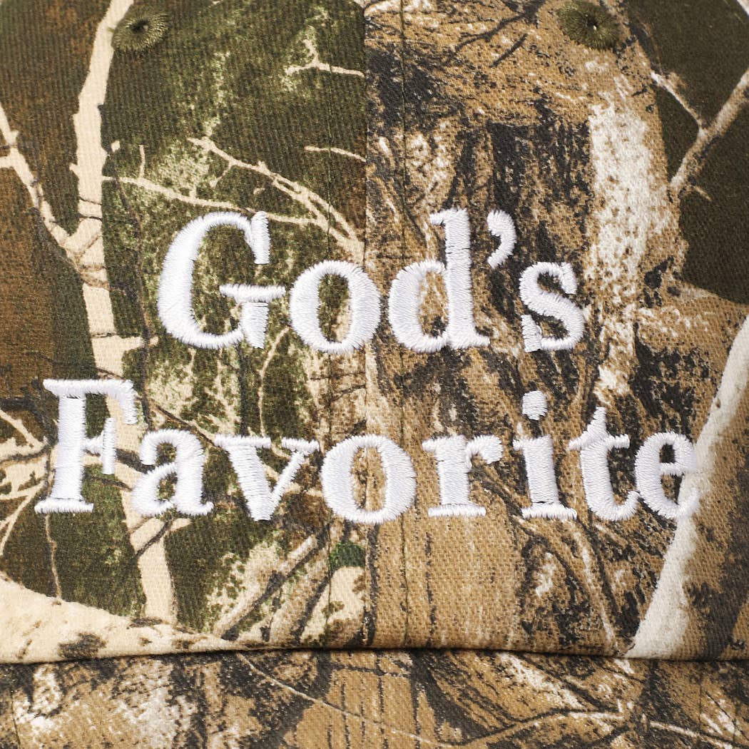 "God's Favorite" Camo Baseball Cap