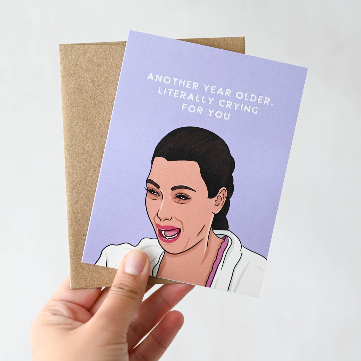 KKW "Another Year Older" Birthday Card