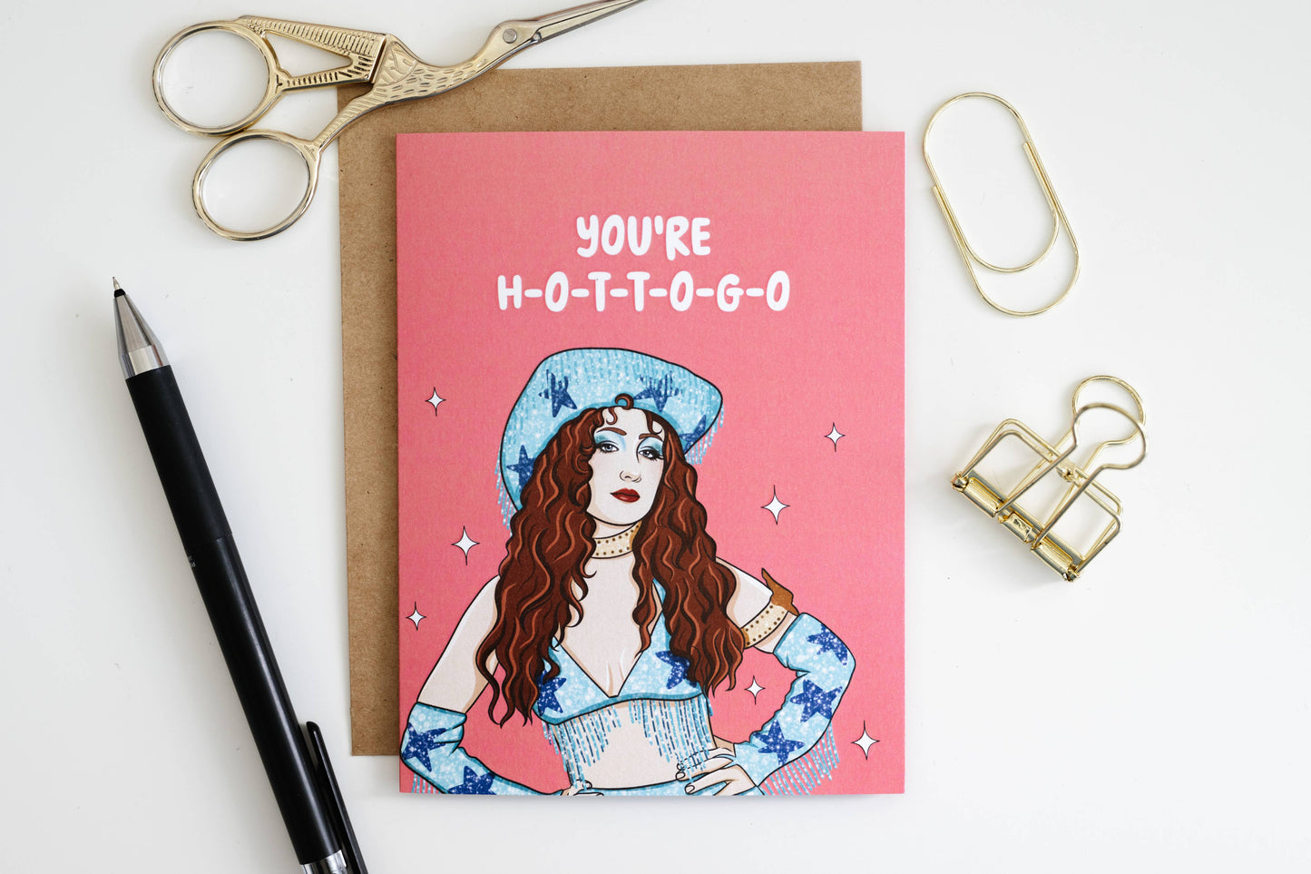 Chappell Roan "Hot To Go" Birthday Card