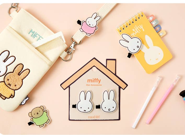 Miffy Hair Clip Pin Sey