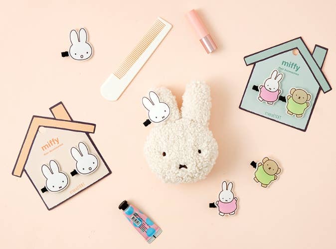 Miffy Hair Clip Pin Sey