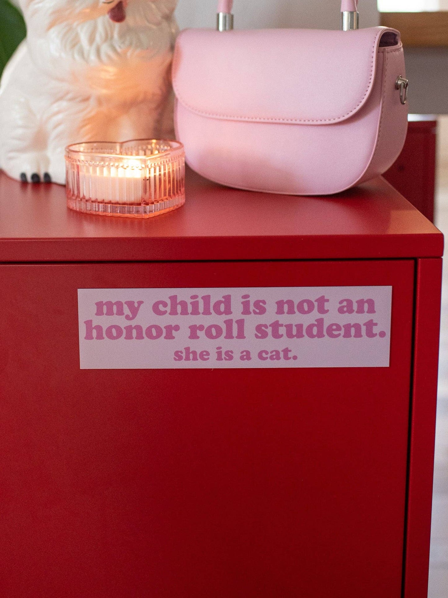 Honor Roll Cat Bumper Magnet