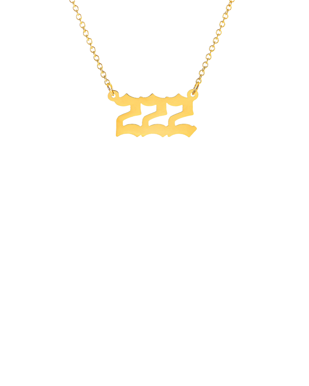 Angel Numbers Necklace