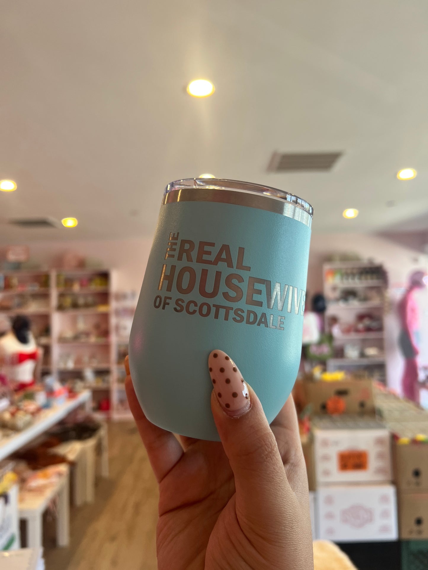 "Real Housewives of Scottsdale" Polar Camel Wine Tumbler