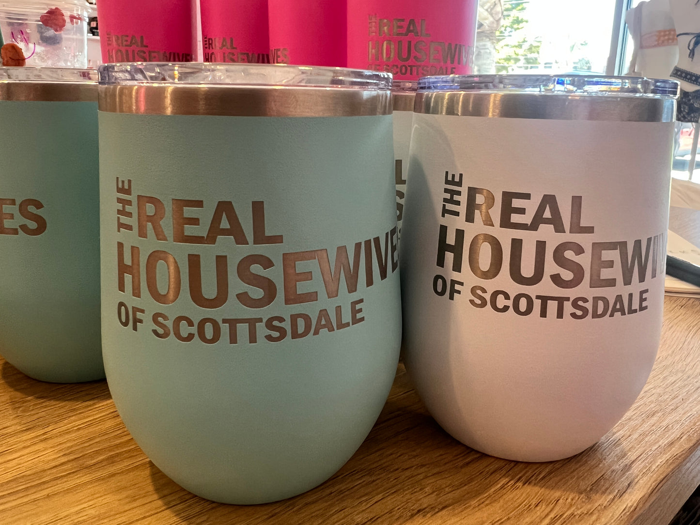"Real Housewives of Scottsdale" Polar Camel Wine Tumbler