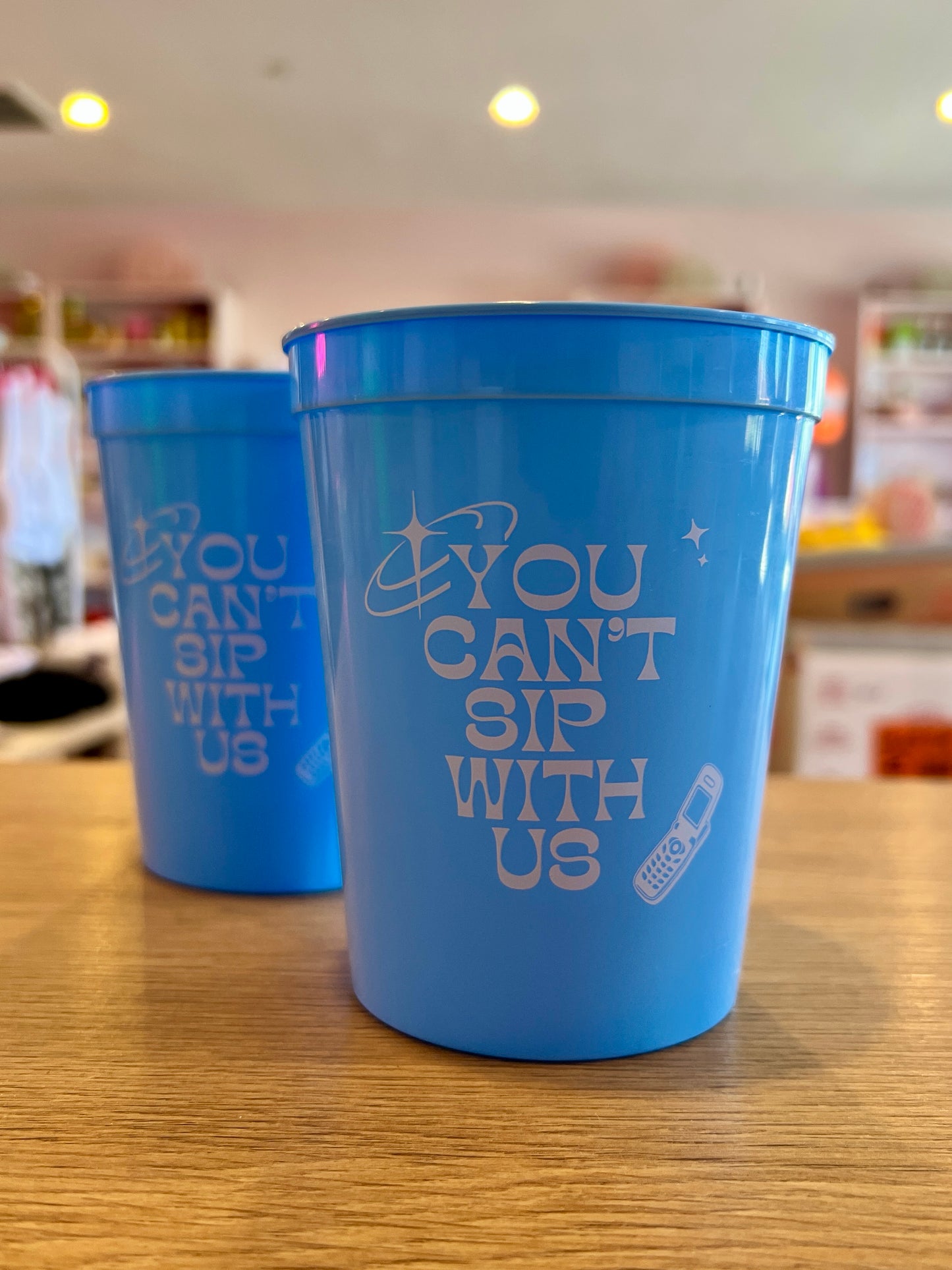 "You Can't Sip With Us" Y2K Bachelorette Stadium Cup