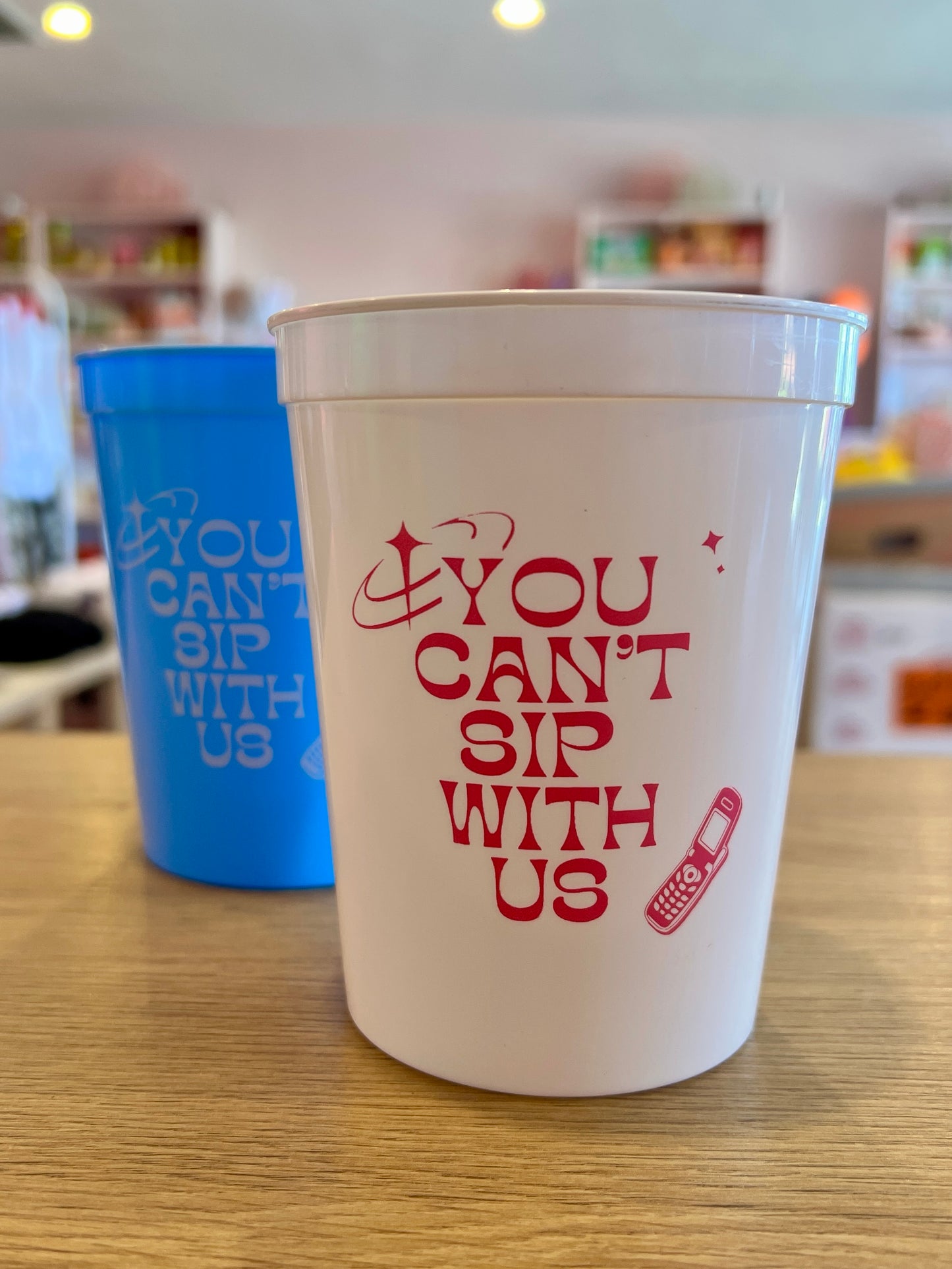 "You Can't Sip With Us" Y2K Bachelorette Stadium Cup