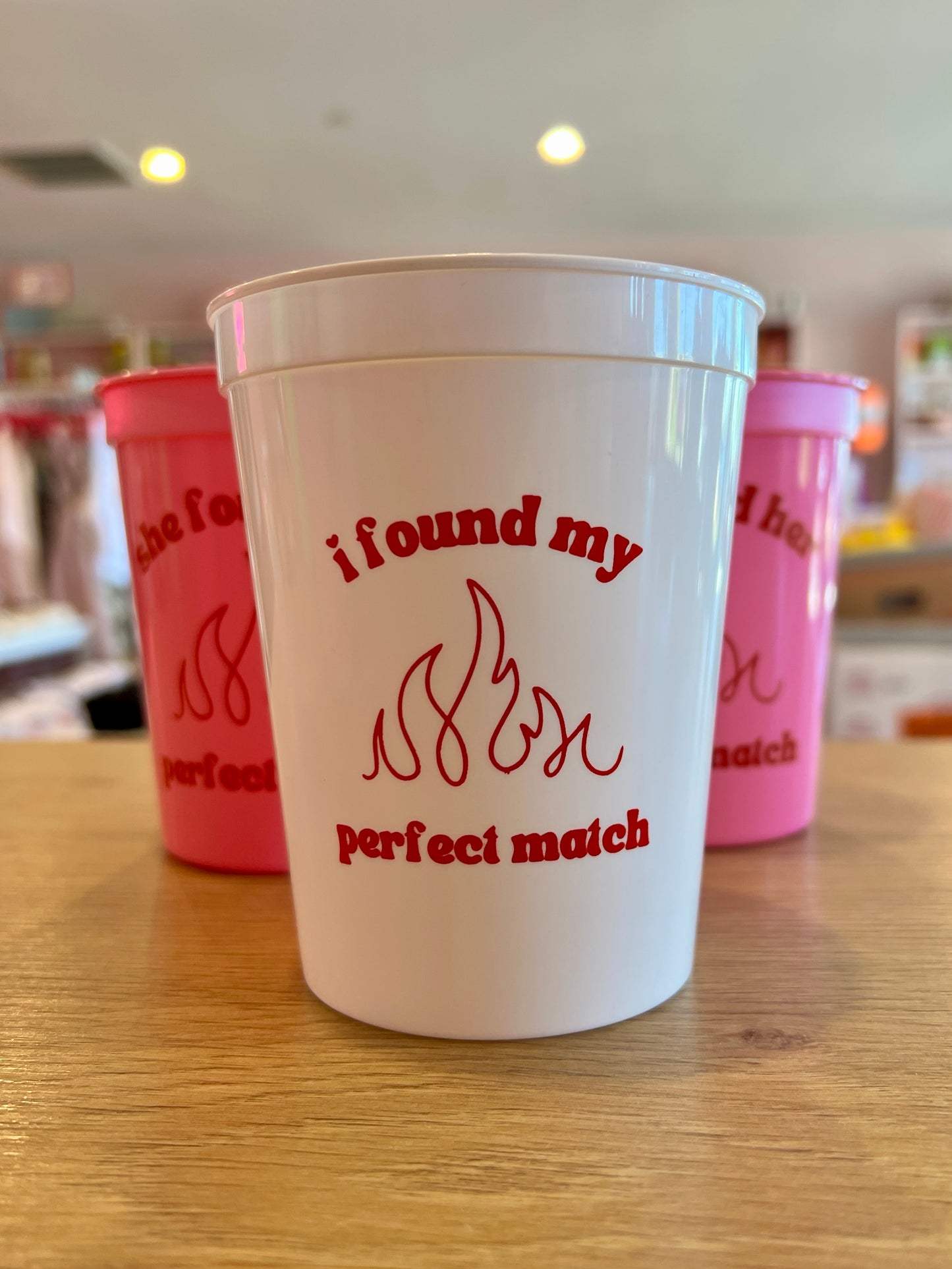 "Perfect Match" Bachelorette Stadium Cup