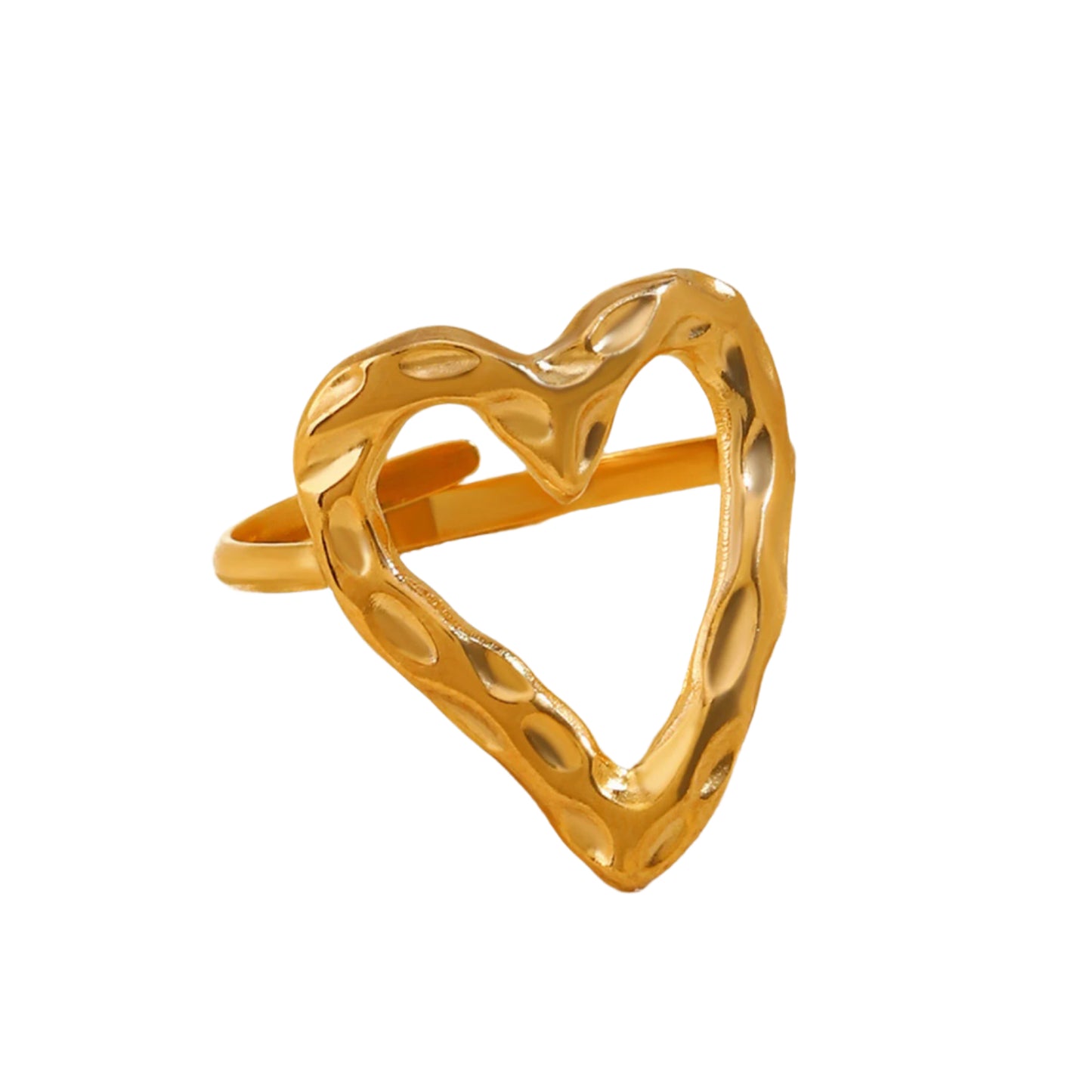 Heart Ring - Gold Plated