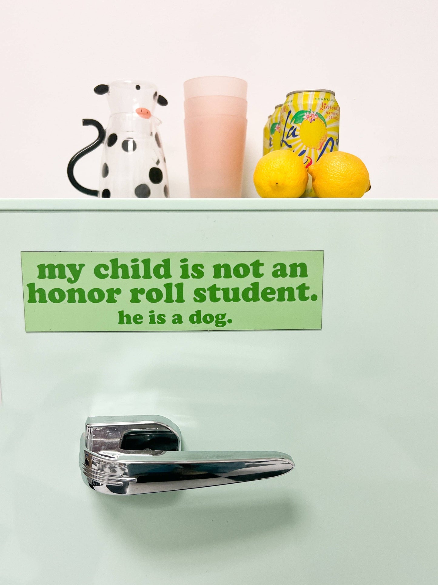 Honor Roll Dog Car Magnet