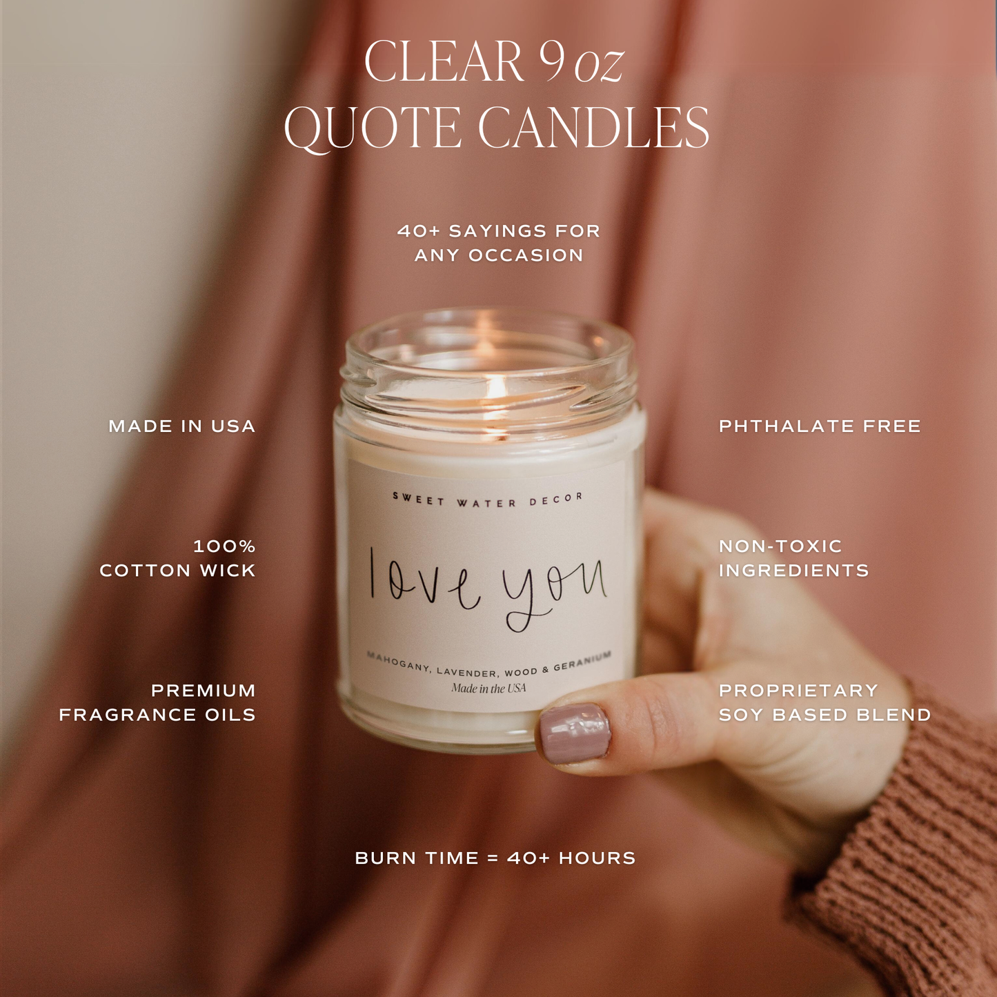 Girl Mama 9 oz Soy Candle