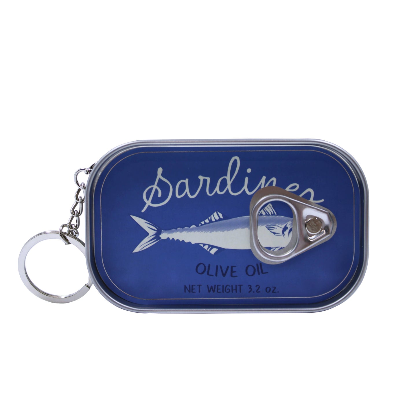 Sardine Tin Bag Charm