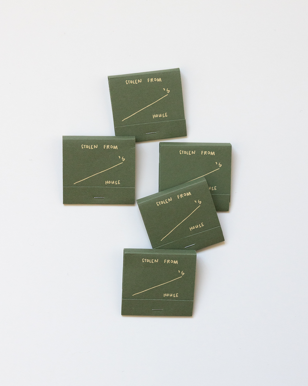 Stolen From House Matchbook
