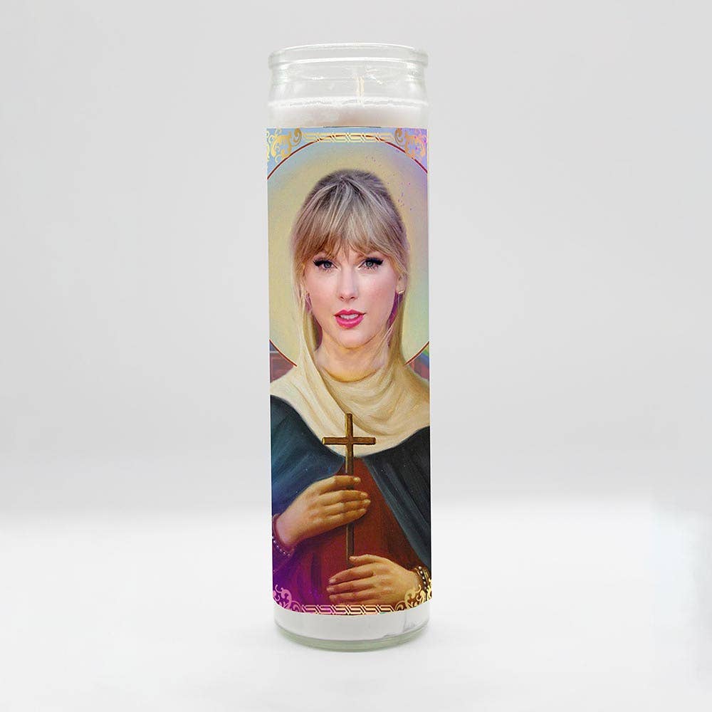 Saint "Swift-ie" Candle