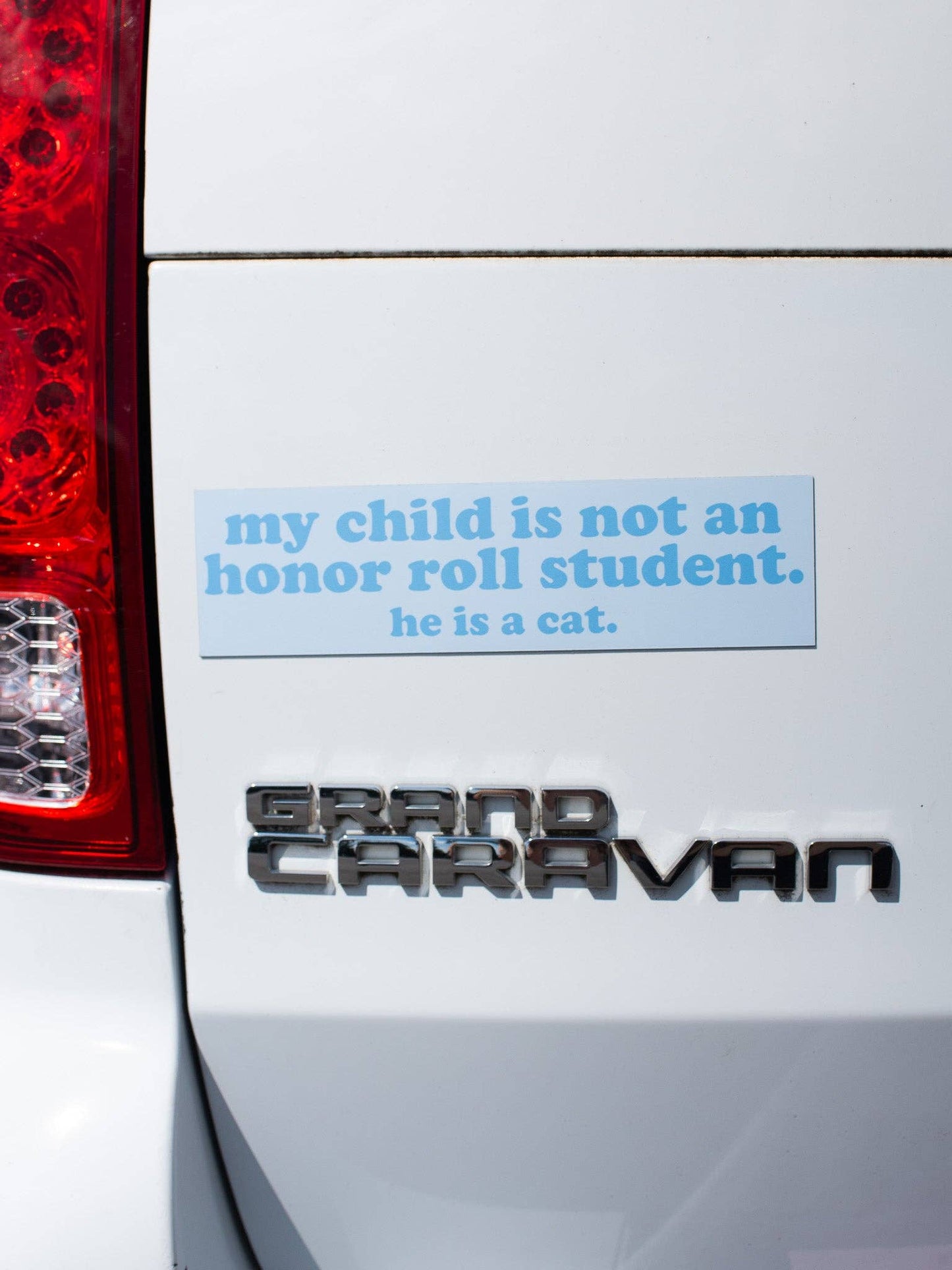Honor Roll Cat Bumper Magnet