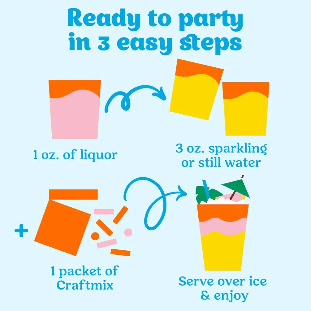Craftmix Seasonal Variety Pack Cocktail Mixers