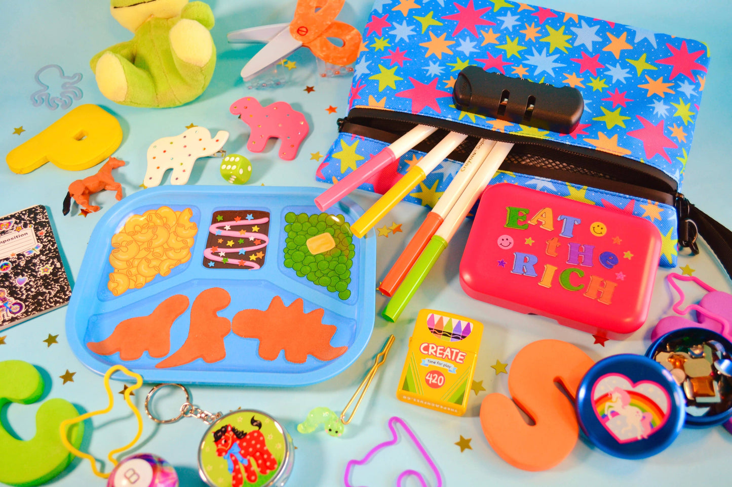 TV Dinner Trinket Tray