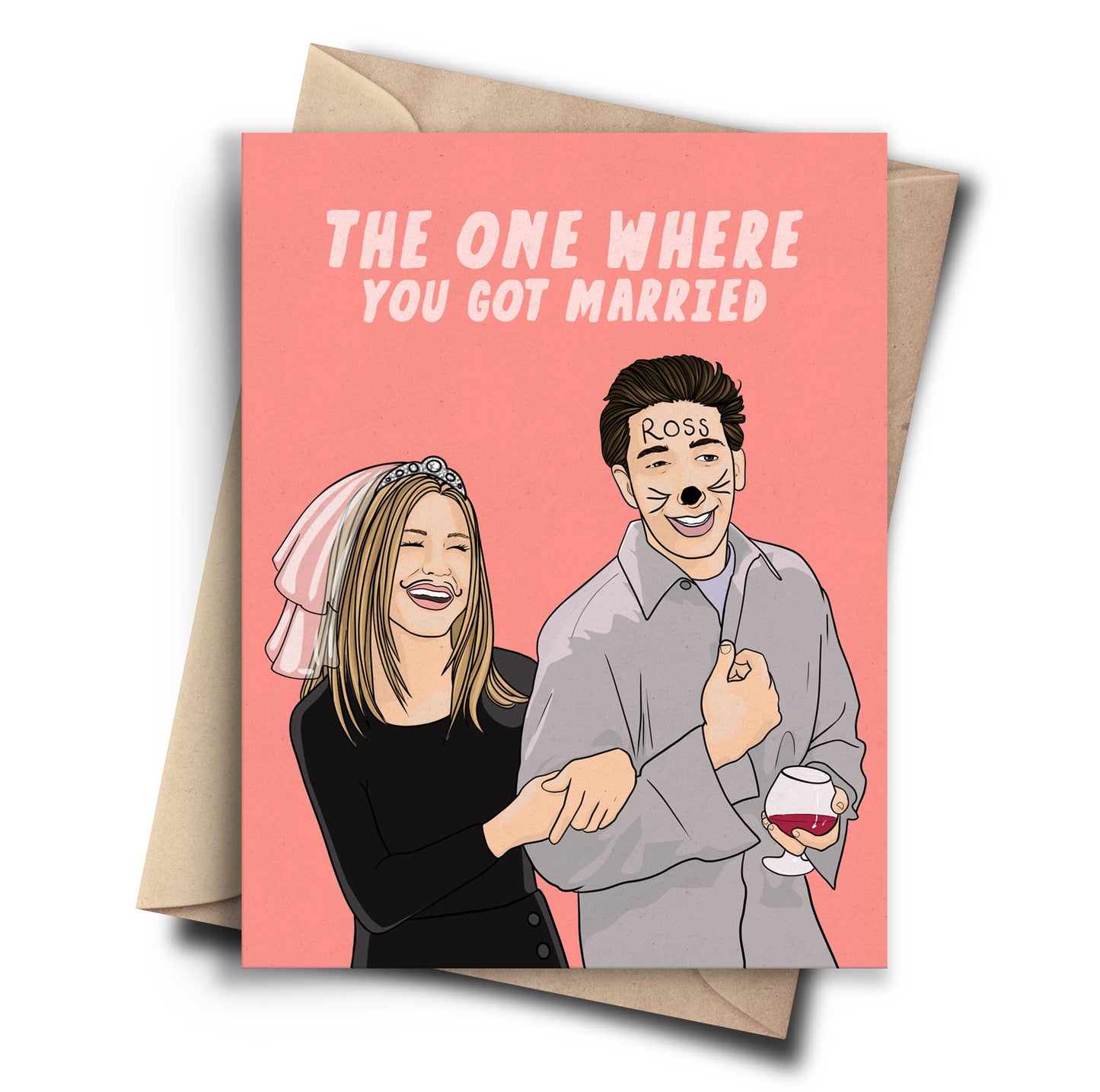 The One Where You Got Married - Friends Wedding Card