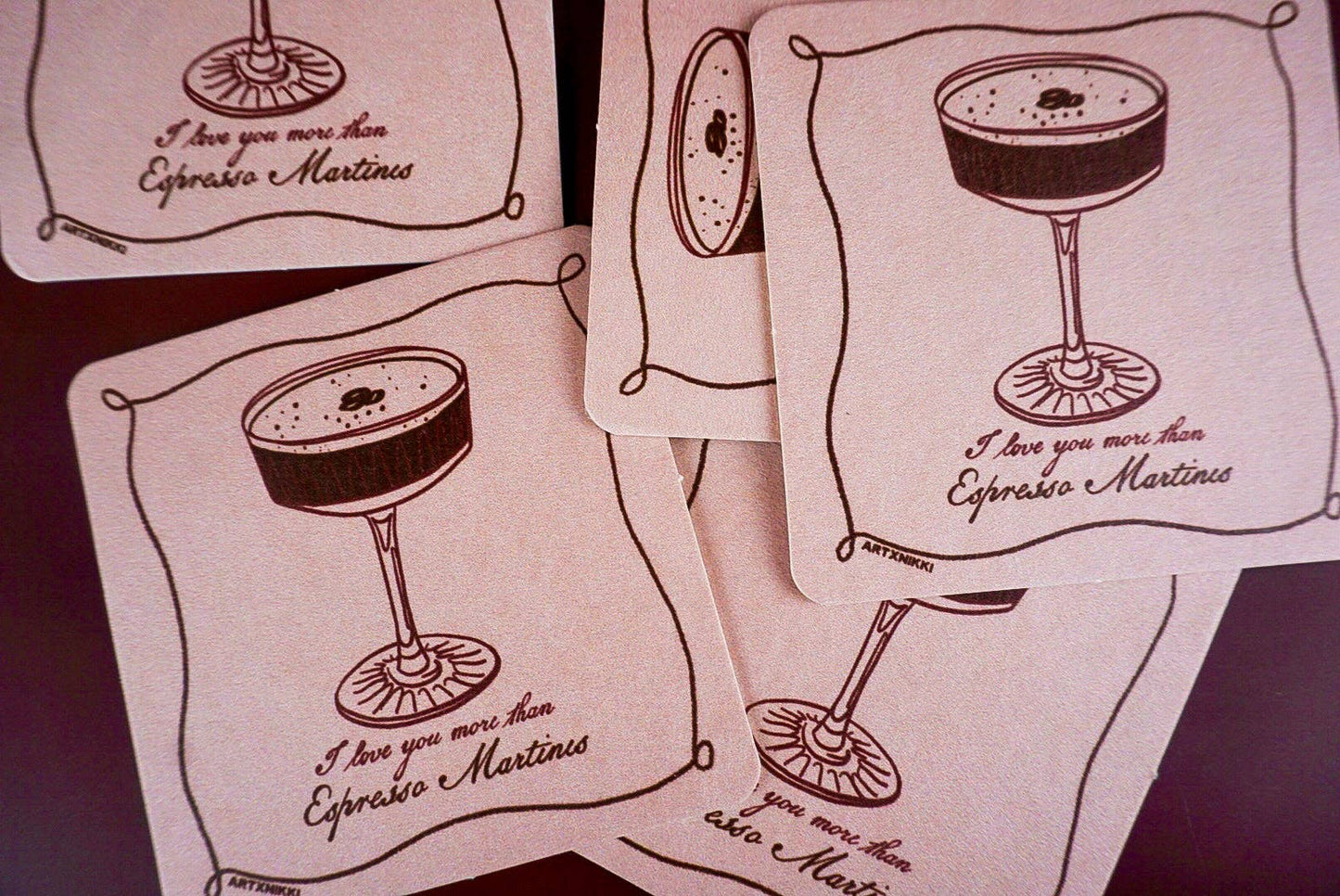 Espresso Martini Coasters