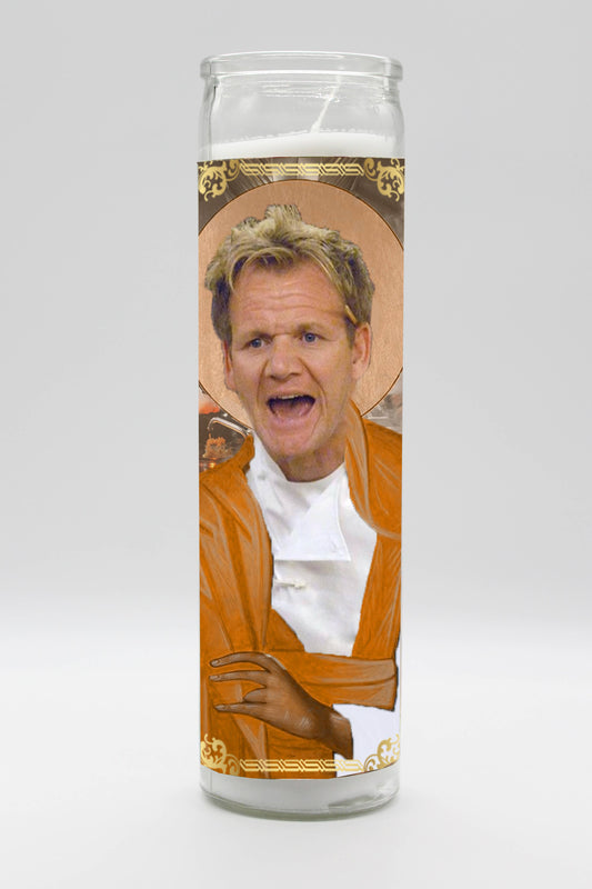 Saint Gordon Ramsey "Idiot Sandwich" Candle