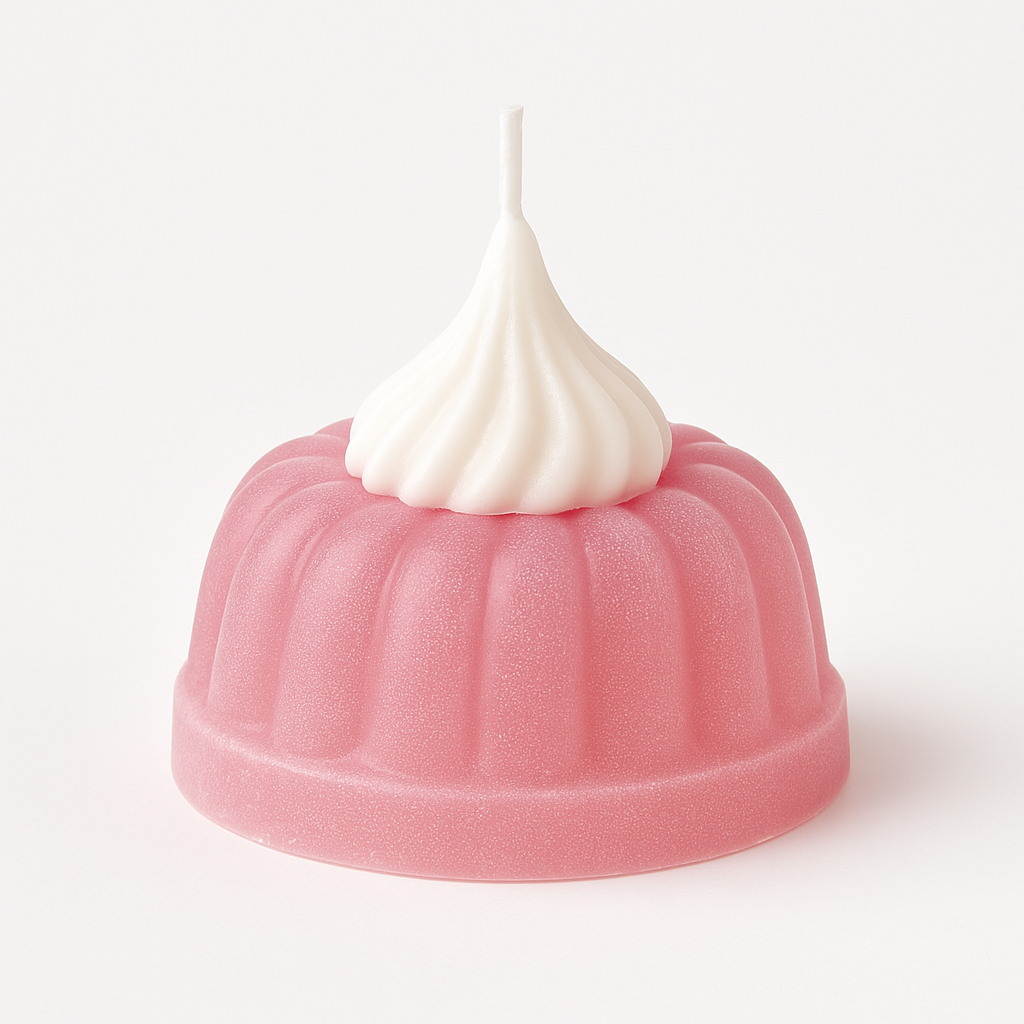 Retro Jello Cake Candle