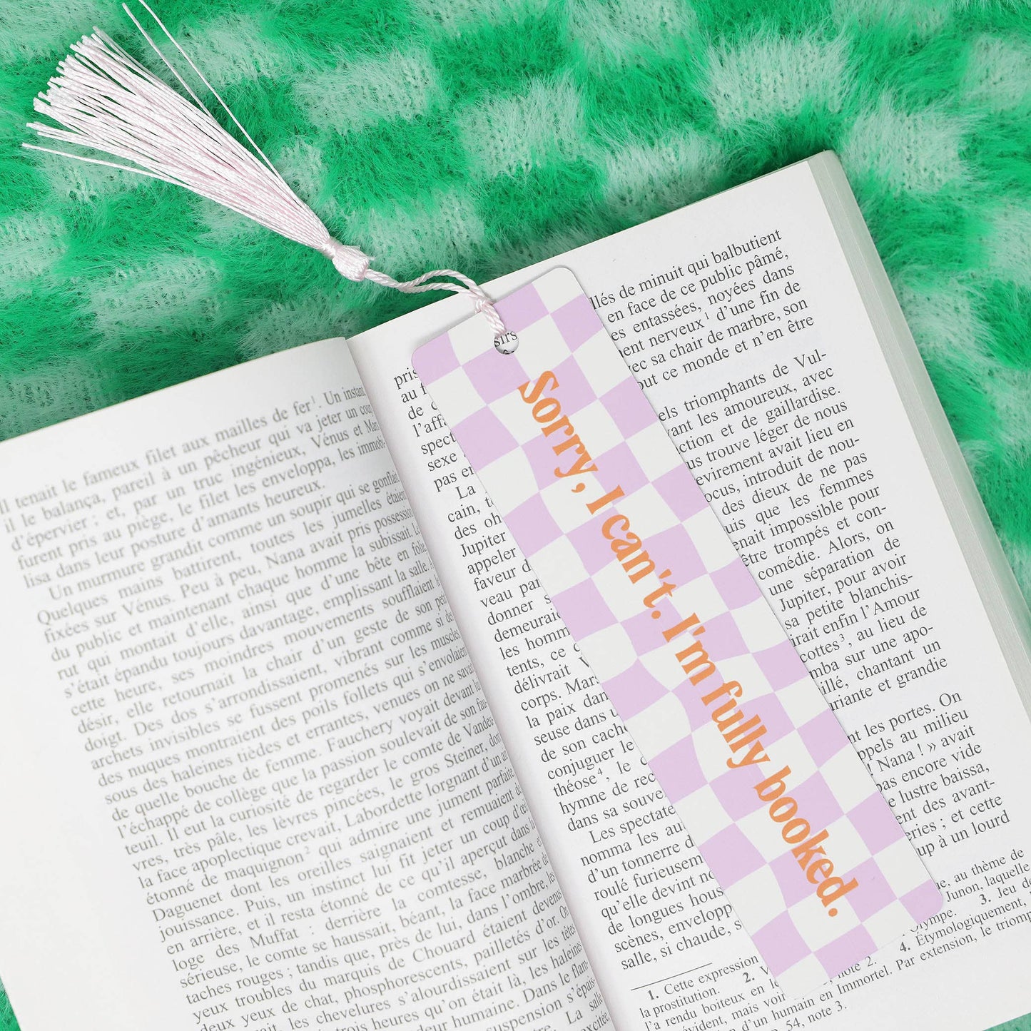 Aluminum Bookmark