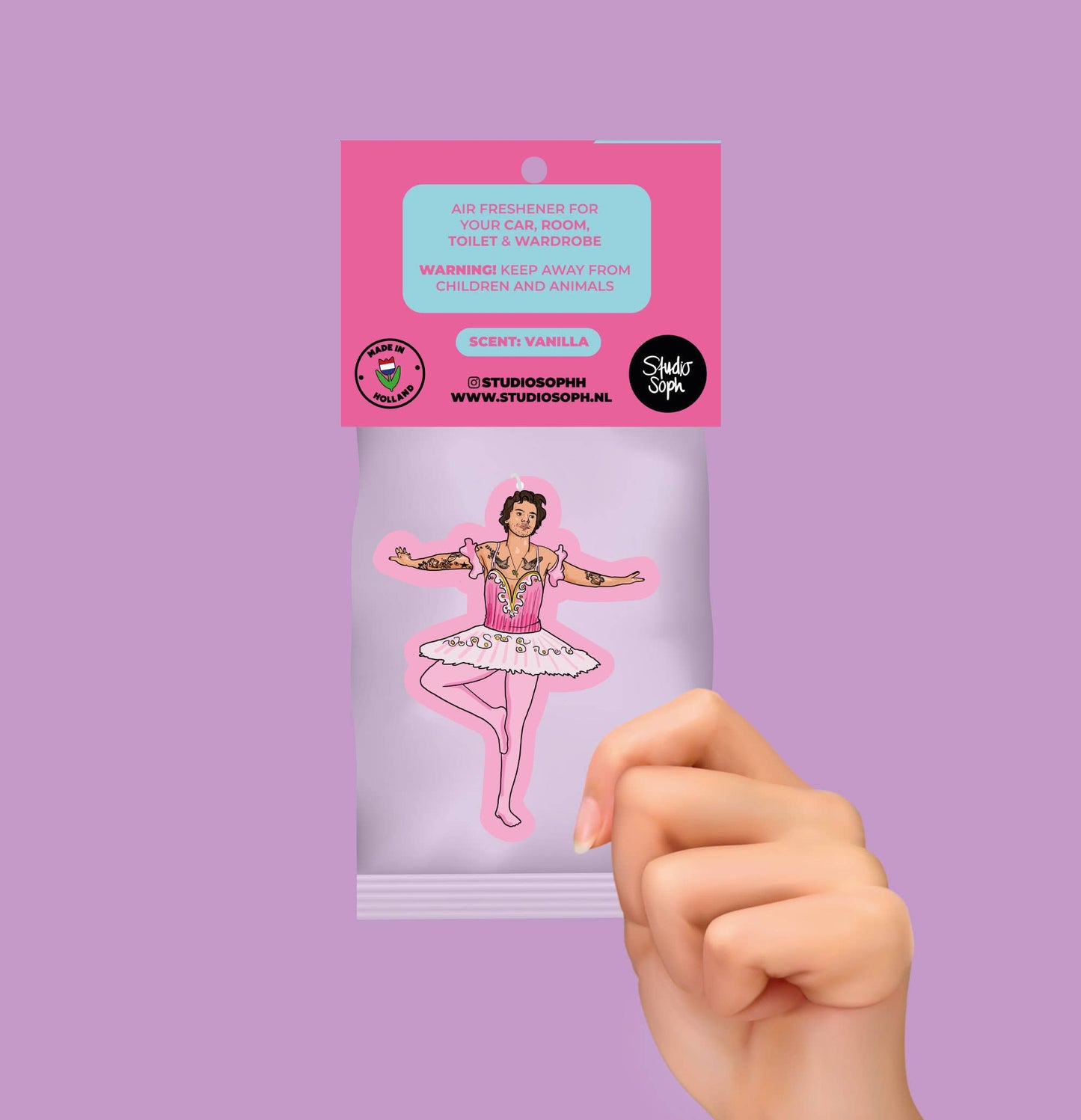 Harry Styles "Golden" Vanilla Air Freshener