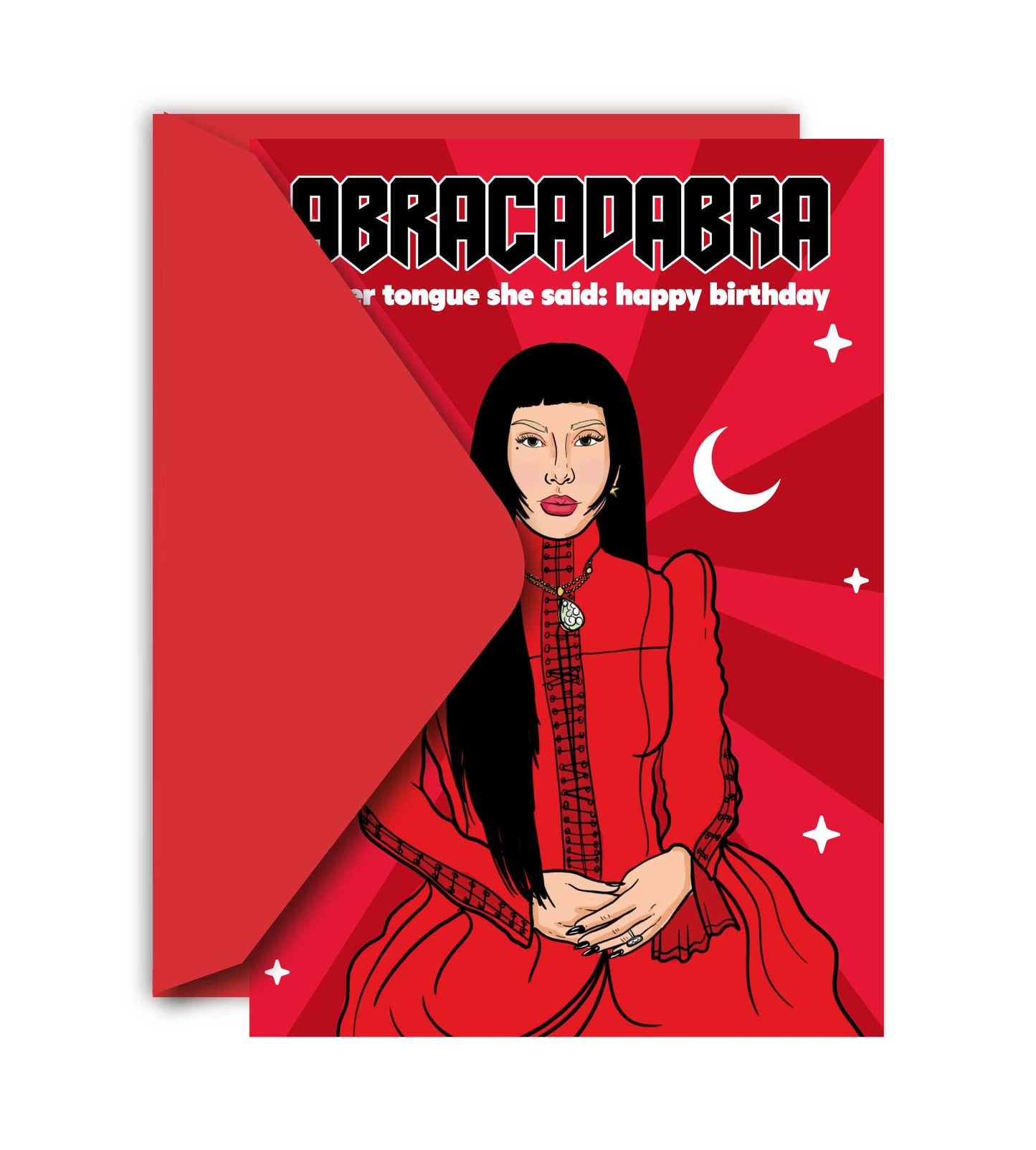 Abracadabra Lady Gaga Happy Birthday Greeting Card
