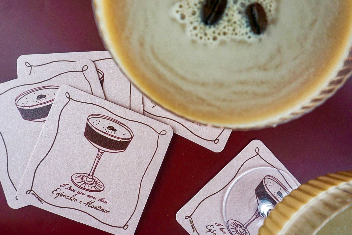 Espresso Martini Coasters