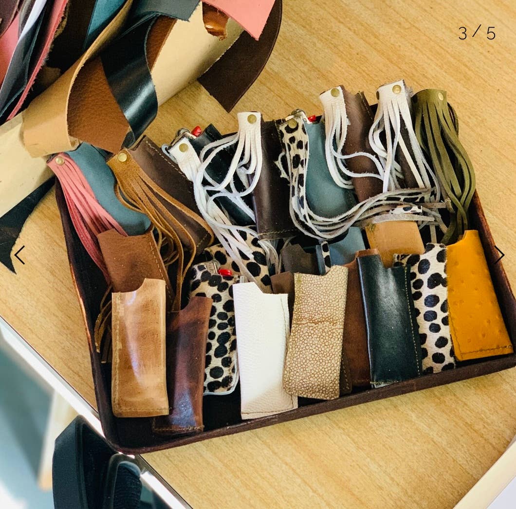 Leather Lighter Case