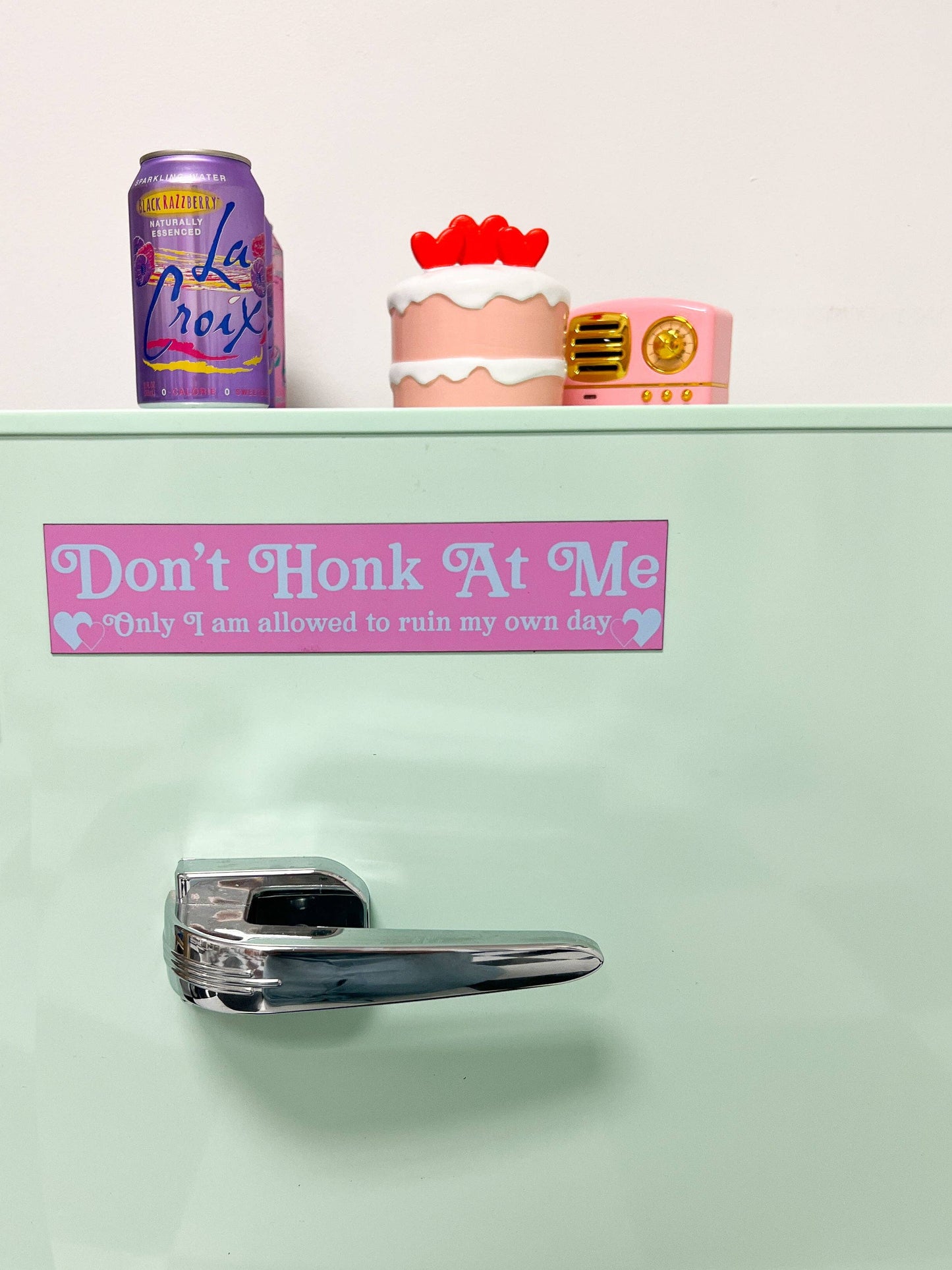 "Don't Honk At Me" Car Magnet