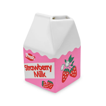 Strawberry Milk Vase