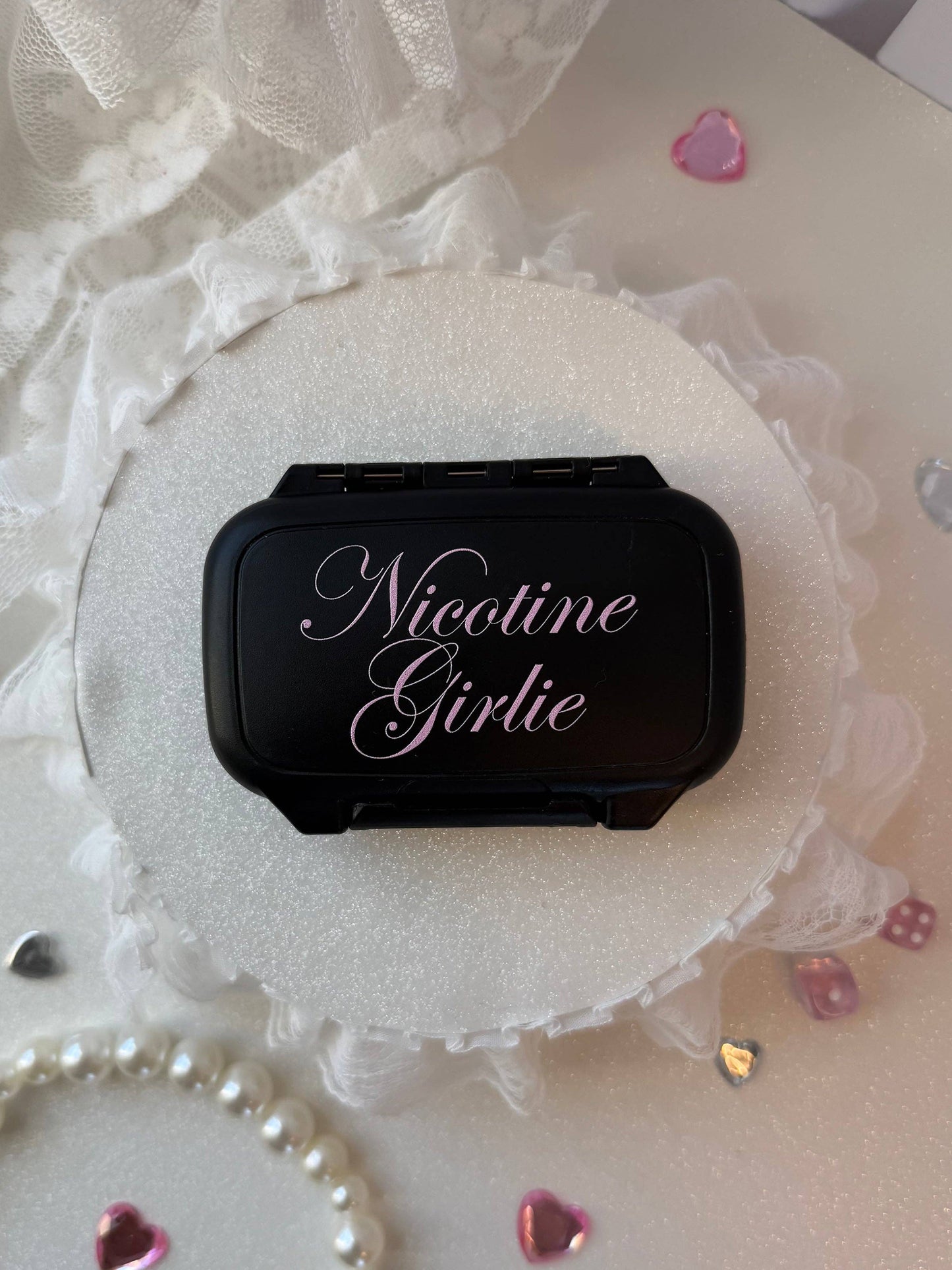 "Nicotine Girlie" Cigarette Case