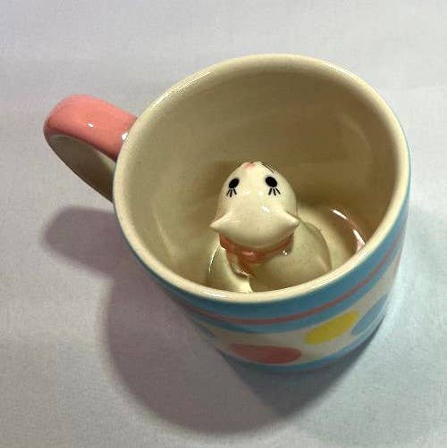 Peek-a-Boo Kitty Cat Mug