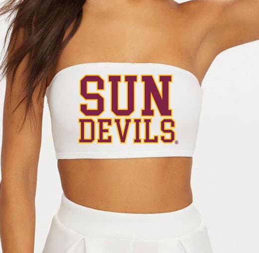 Arizona State "Sun Devils" Bandeau Top