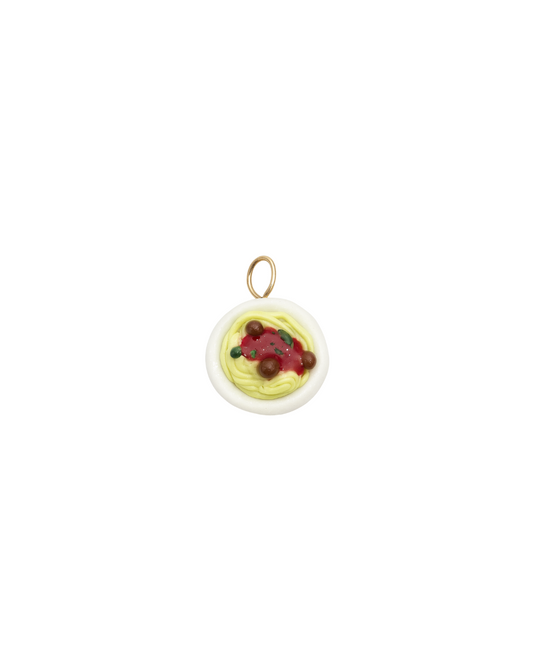 Spaghetti Pasta Handmade Charm