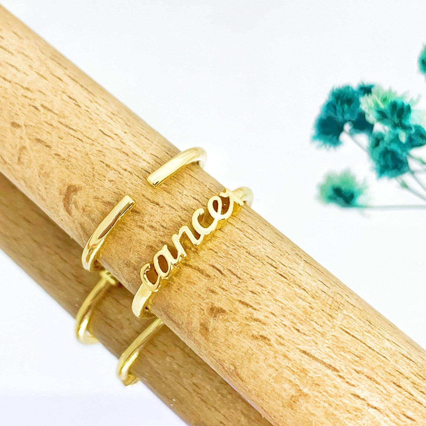 Zodiac Gold Rings