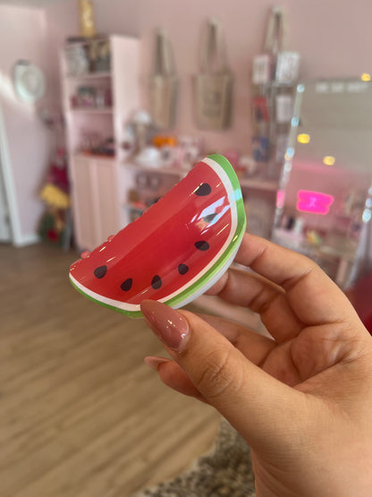 Watermelon Hair Claw Clip